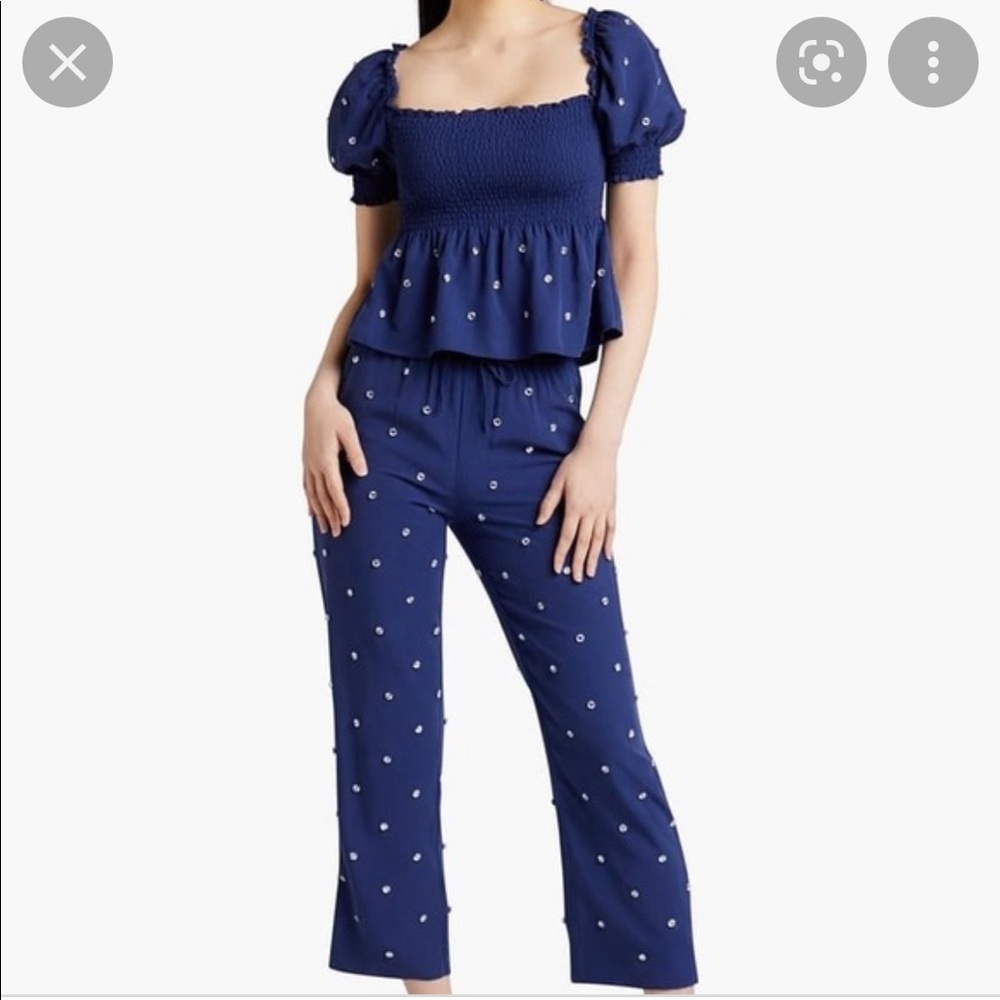 Hill House Home blue jewel pajamas Small